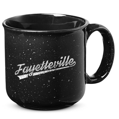 Fayetteville Arkansas 15oz Campfire Ceramic Mug