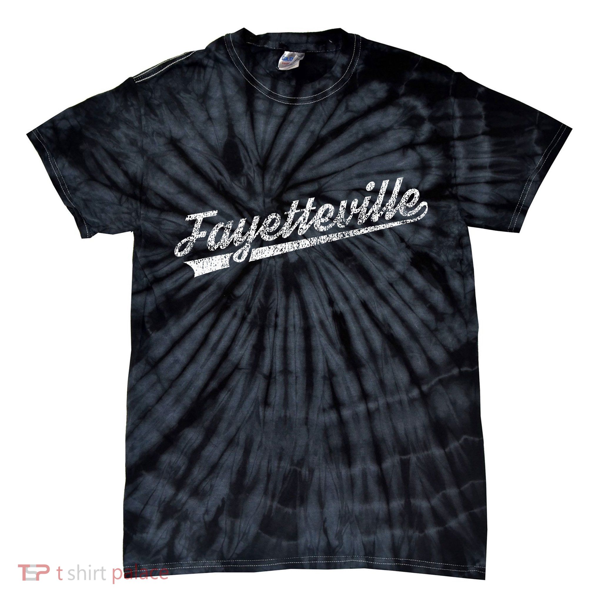 Fayetteville Arkansas Tie-Dye T-Shirt