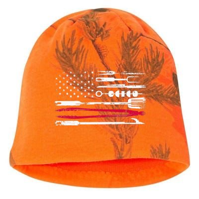 Funny American Flag Grilling Tools BBQ Grill Barbecue Tool Kati - Camo Knit Beanie