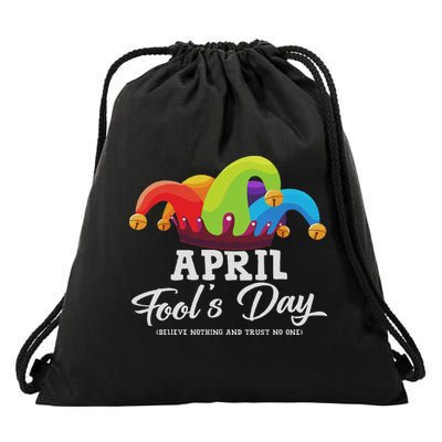 Funny April Fool's Day April 1st Fools Day Joke Pranks Drawstring Bag