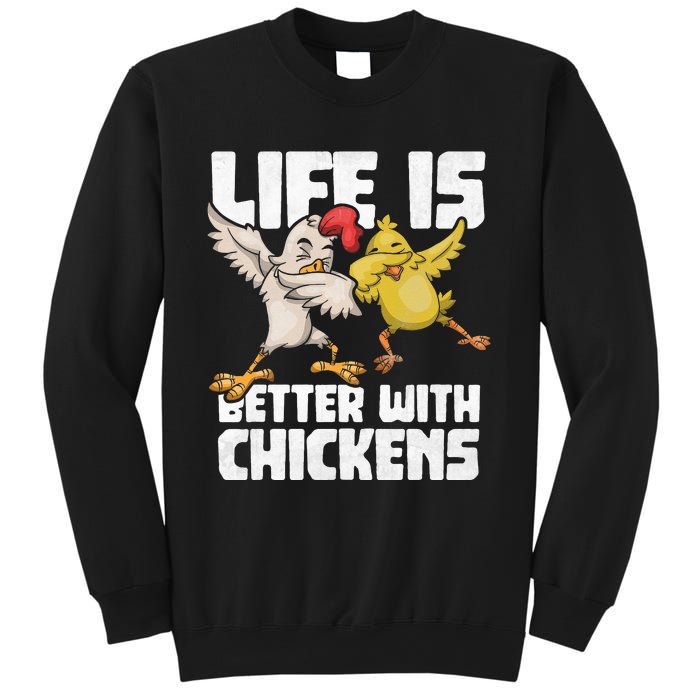 Funny Animal Farmer Kids Dabbing Rooster Dab Hen Chicken Sweatshirt