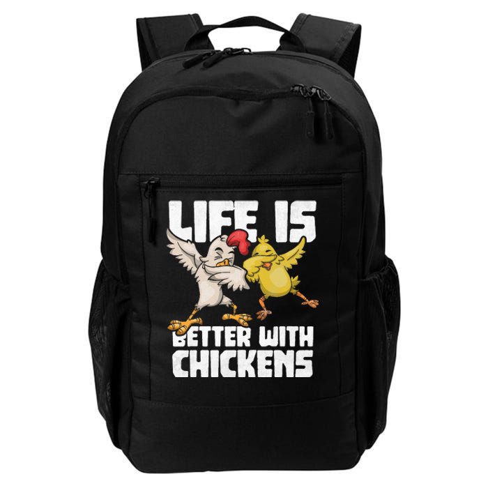 Funny Animal Farmer Kids Dabbing Rooster Dab Hen Chicken Daily Commute Backpack