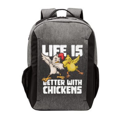 Funny Animal Farmer Kids Dabbing Rooster Dab Hen Chicken Vector Backpack