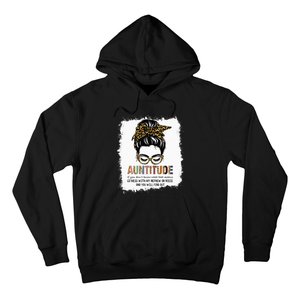 Funny Aun For Women Dont Mess With My Nephew Or Niece Hoodie