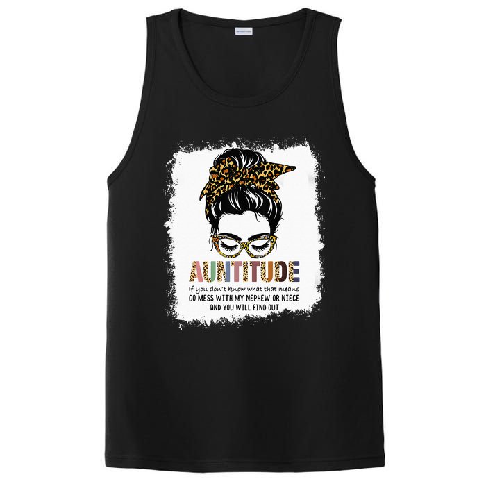 Funny Aun For Women Dont Mess With My Nephew Or Niece PosiCharge Competitor Tank