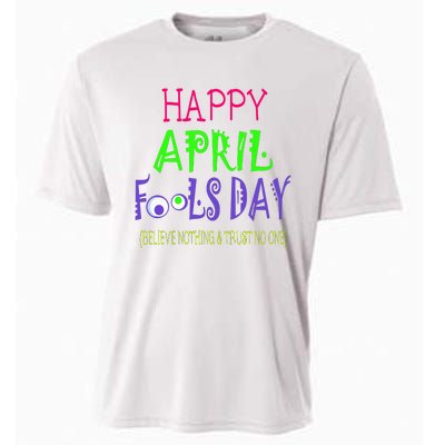 Funny April Fools Day April 1st Joke Pranks Cooling Performance Crew T-Shirt