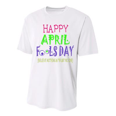 Funny April Fools Day April 1st Joke Pranks Performance Sprint T-Shirt