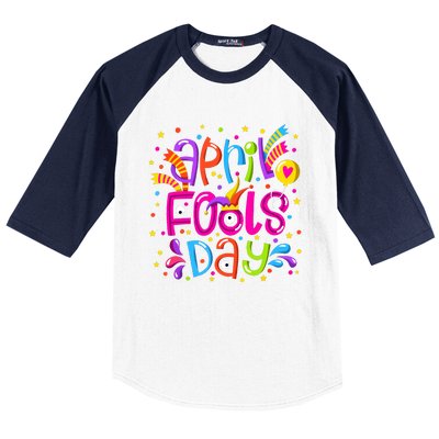 Funny April Fools Day Baseball Sleeve Shirt