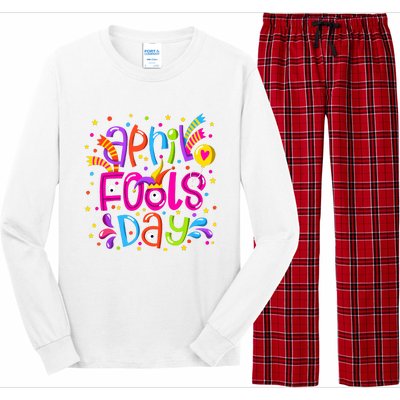 Funny April Fools Day Long Sleeve Pajama Set