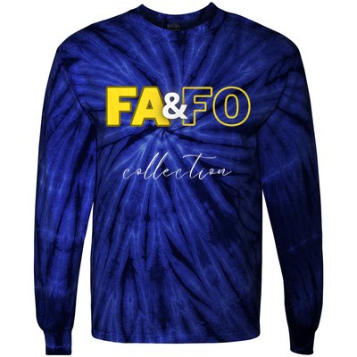 Fool Around & Find Out Collection Tie-Dye Long Sleeve Shirt