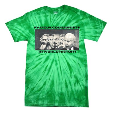 Funny AntiBiden Famous Communists In World History Tie-Dye T-Shirt