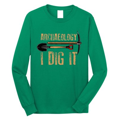 Funny Archaeology For Women Artifact Archaeologist Long Sleeve Shirt