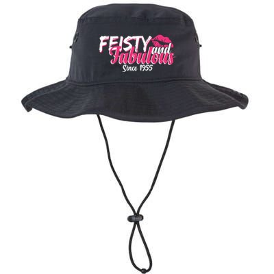 Feisty And Fabulous Since 1955 70th Birthday Bucket Hat