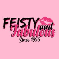 Feisty And Fabulous Since 1955 70th Birthday Premium T-Shirt