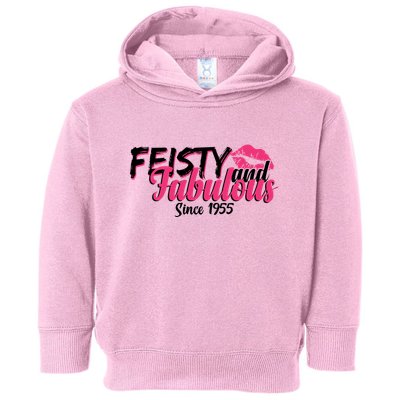 Feisty And Fabulous Since 1955 70th Birthday Toddler Hoodie