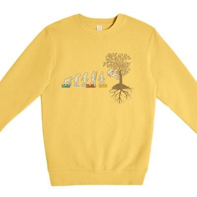 Funny Arborist Premium Crewneck Sweatshirt