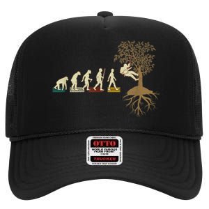 Funny Arborist High Crown Mesh Back Trucker Hat