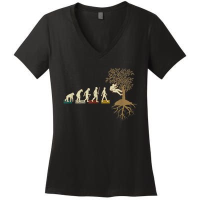 Funny Arborist Women's V-Neck T-Shirt