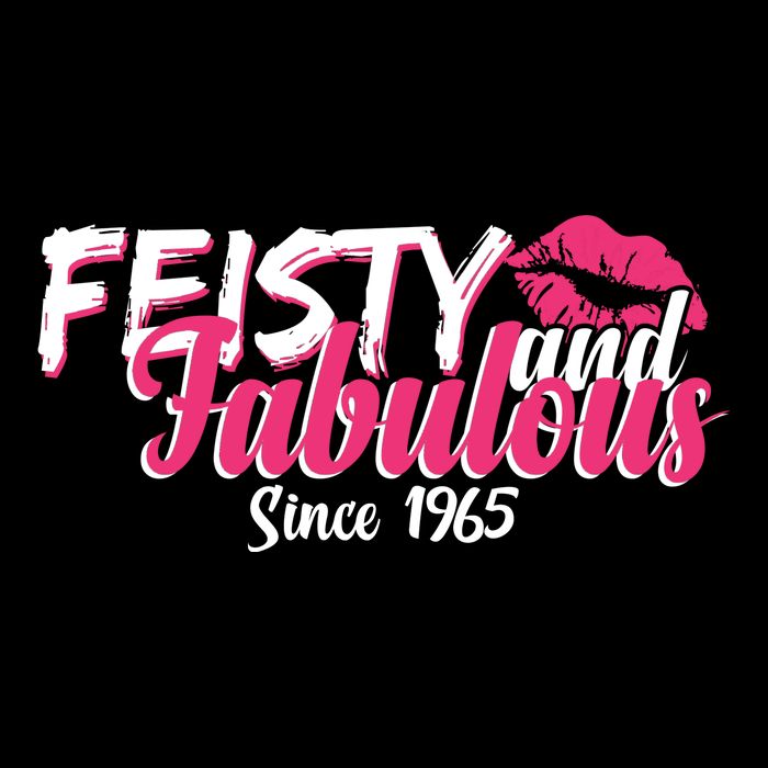 Feisty And Fabulous Since 1965 60th Birthday Ladies Essential Flowy Tank