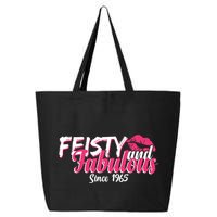 Feisty And Fabulous Since 1965 60th Birthday 25L Jumbo Tote