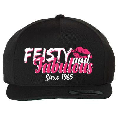 Feisty And Fabulous Since 1965 60th Birthday Wool Snapback Cap