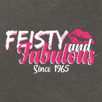Feisty And Fabulous Since 1965 60th Birthday Cotton Canvas Backpack