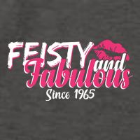 Feisty And Fabulous Since 1965 60th Birthday Vector Backpack