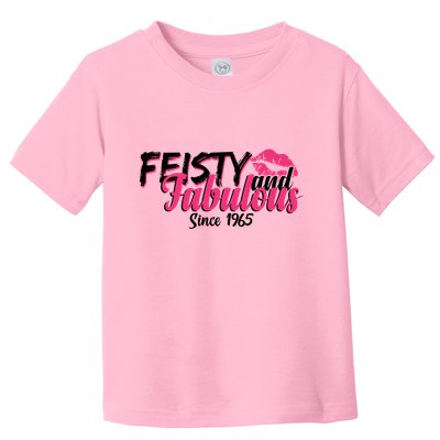 Feisty And Fabulous Since 1965 60th Birthday Toddler T-Shirt
