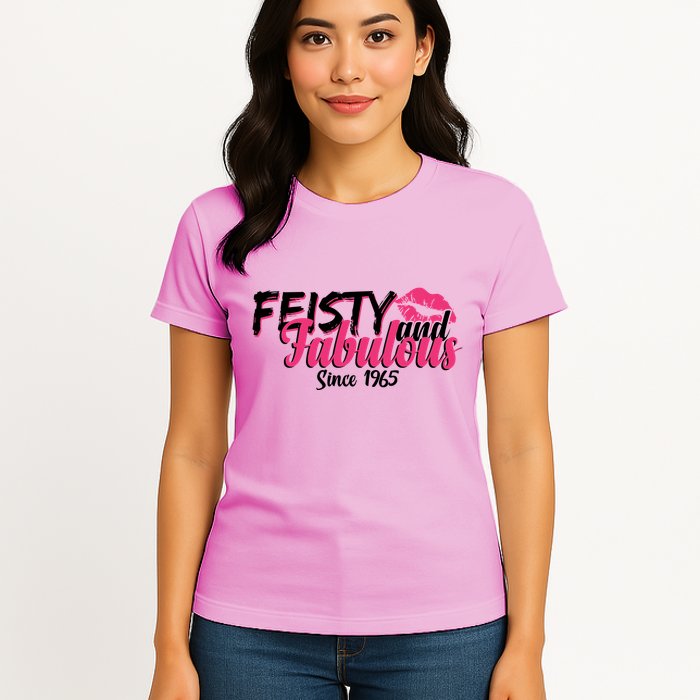 Feisty And Fabulous Since 1965 60th Birthday Womens T-Shirt