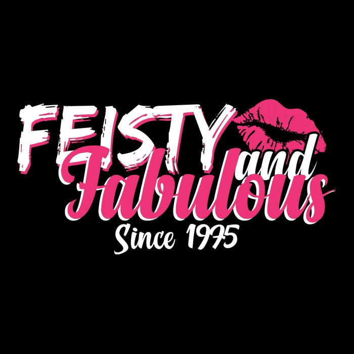 Feisty And Fabulous Since 1975 50th Birthday Tall T-Shirt