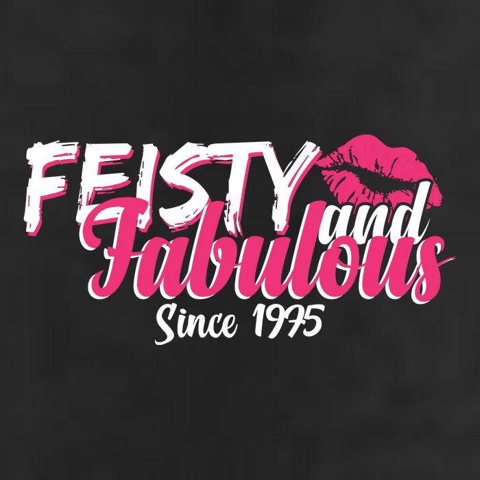 Feisty And Fabulous Since 1975 50th Birthday Adult Drive Performance Visor