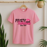 Feisty And Fabulous Since 1975 50th Birthday T-Shirt