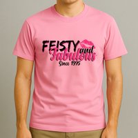 Feisty And Fabulous Since 1975 50th Birthday T-Shirt