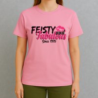 Feisty And Fabulous Since 1975 50th Birthday T-Shirt