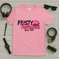 Feisty And Fabulous Since 1975 50th Birthday T-Shirt