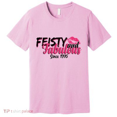 Feisty And Fabulous Since 1975 50th Birthday Premium T-Shirt