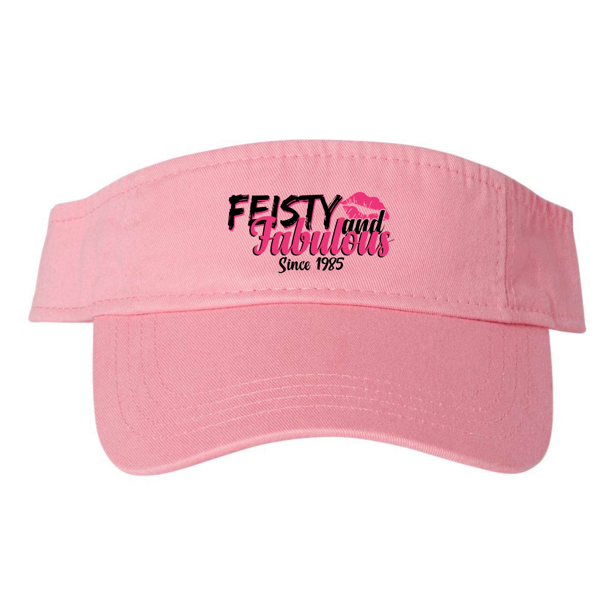 Feisty And Fabulous Since 1985 40th Birthday Visor