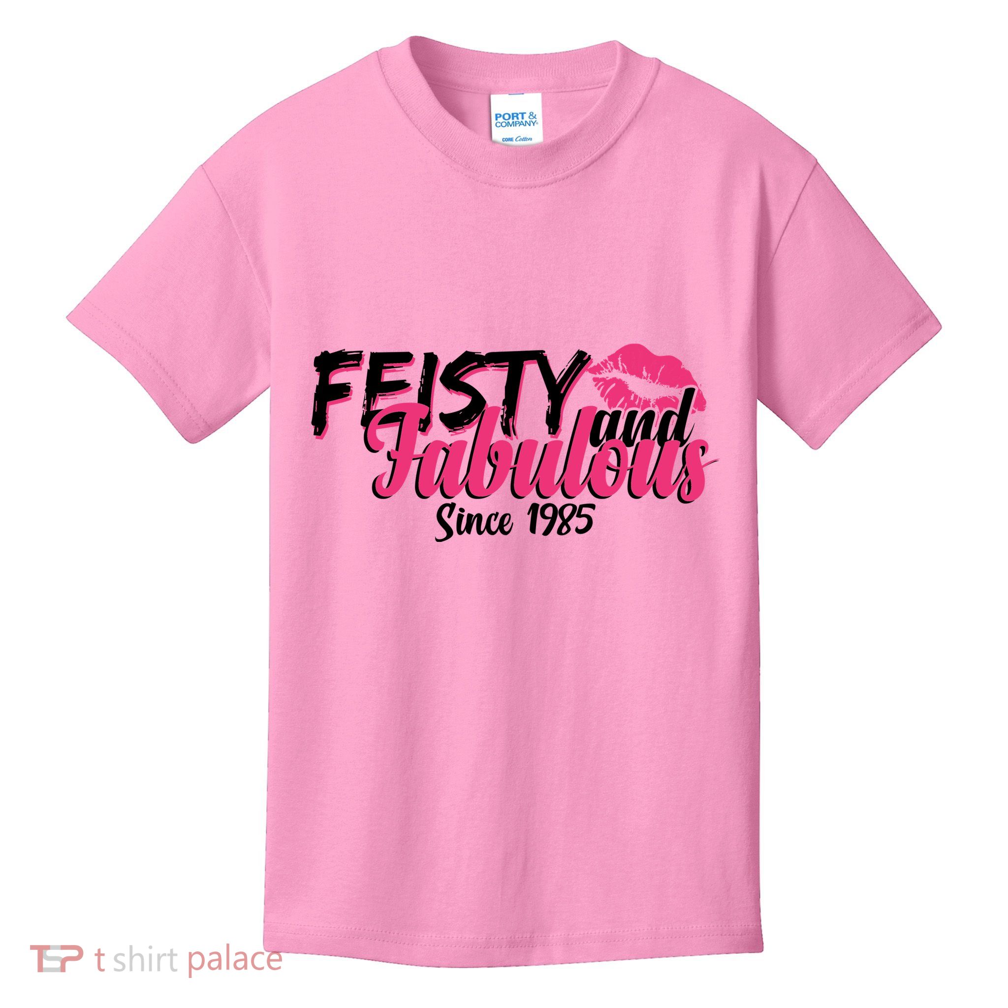 Feisty And Fabulous Since 1985 40th Birthday Kids T-Shirt