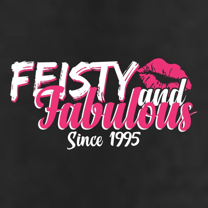 Feisty And Fabulous Since 1995 30th Birthday Garment-Dyed Heavyweight T-Shirt