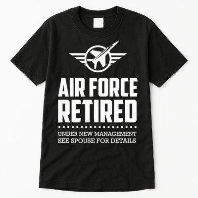 Funny Air Force Retired | Military Veteran Tall T-Shirt