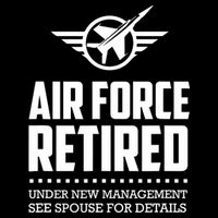 Funny Air Force Retired | Military Veteran 16 in Basic Backpack