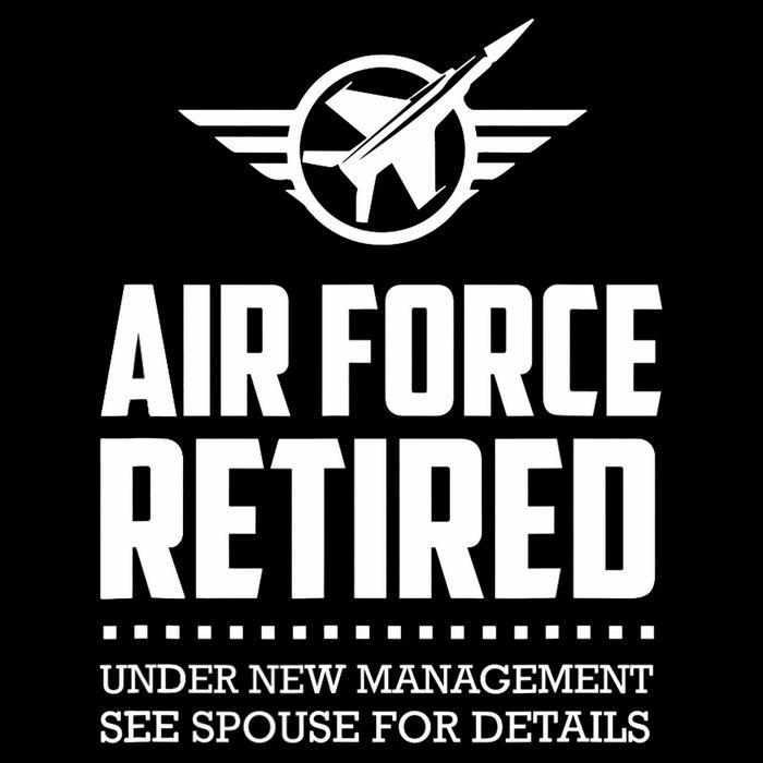 Funny Air Force Retired | Military Veteran 16 in Basic Backpack