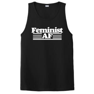 Feminist Af Feminism With A Retro 70s Cool Gift PosiCharge Competitor Tank