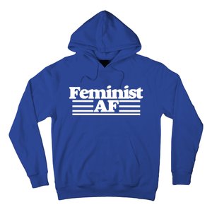 Feminist Af Feminism With A Retro 70s Cool Gift Hoodie