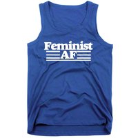 Feminist Af Feminism With A Retro 70s Cool Gift Tank Top