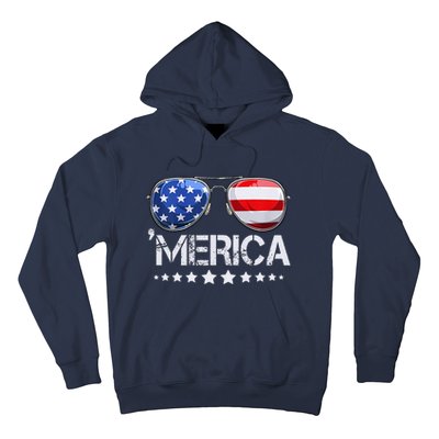 Funny American Flag Patriotic Fourth Hoodie