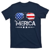 Funny American Flag Patriotic Fourth T-Shirt