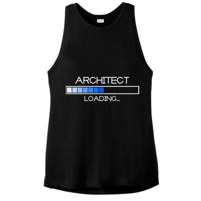 Future Architect Funny Architecture University Graduation Ladies PosiCharge Tri-Blend Wicking Tank