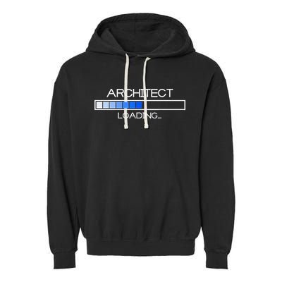 Future Architect Funny Architecture University Graduation Garment-Dyed Fleece Hoodie