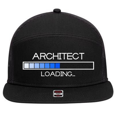 Future Architect Funny Architecture University Graduation 7 Panel Mesh Trucker Snapback Hat